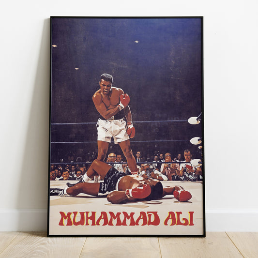 MUHAMMAD ALI Wall Art Poster for Home Office
