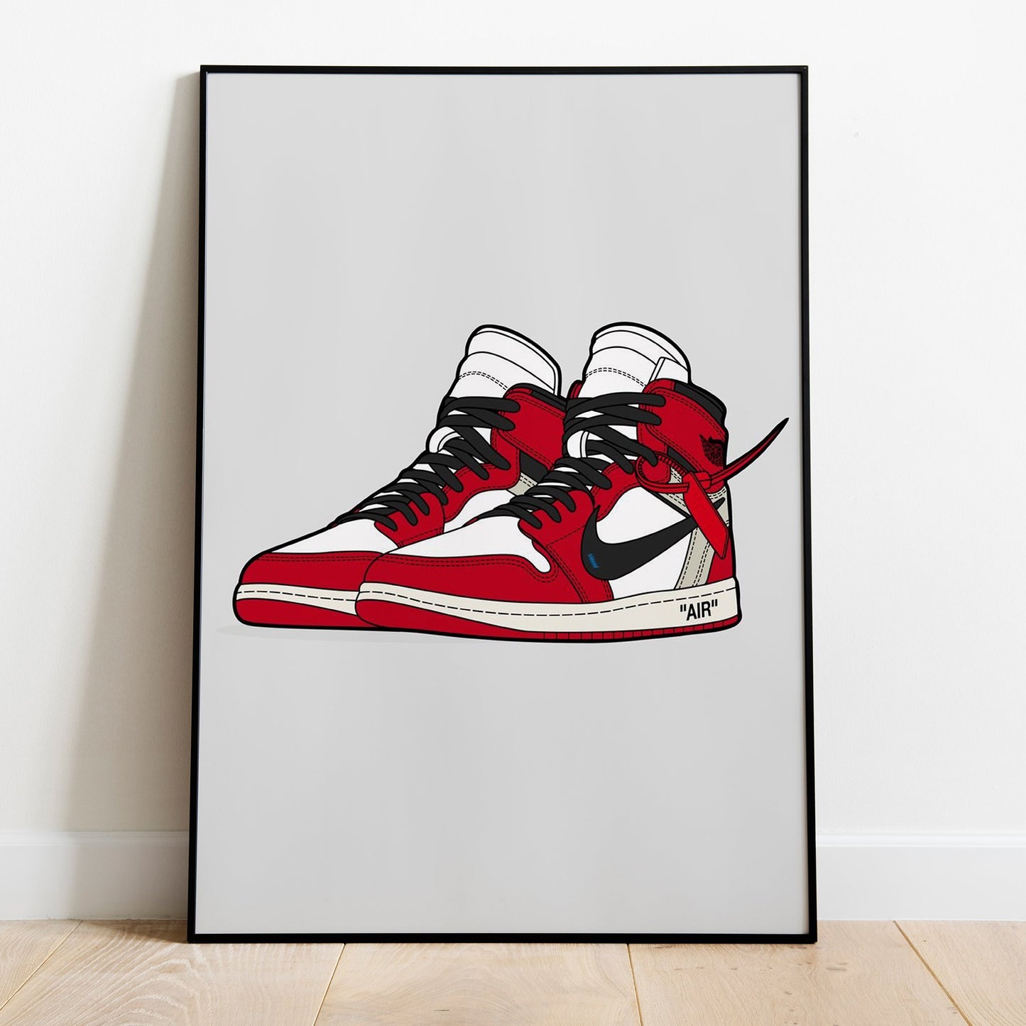 OFF-WHITE AF1 Wall Art Poster for Home Office