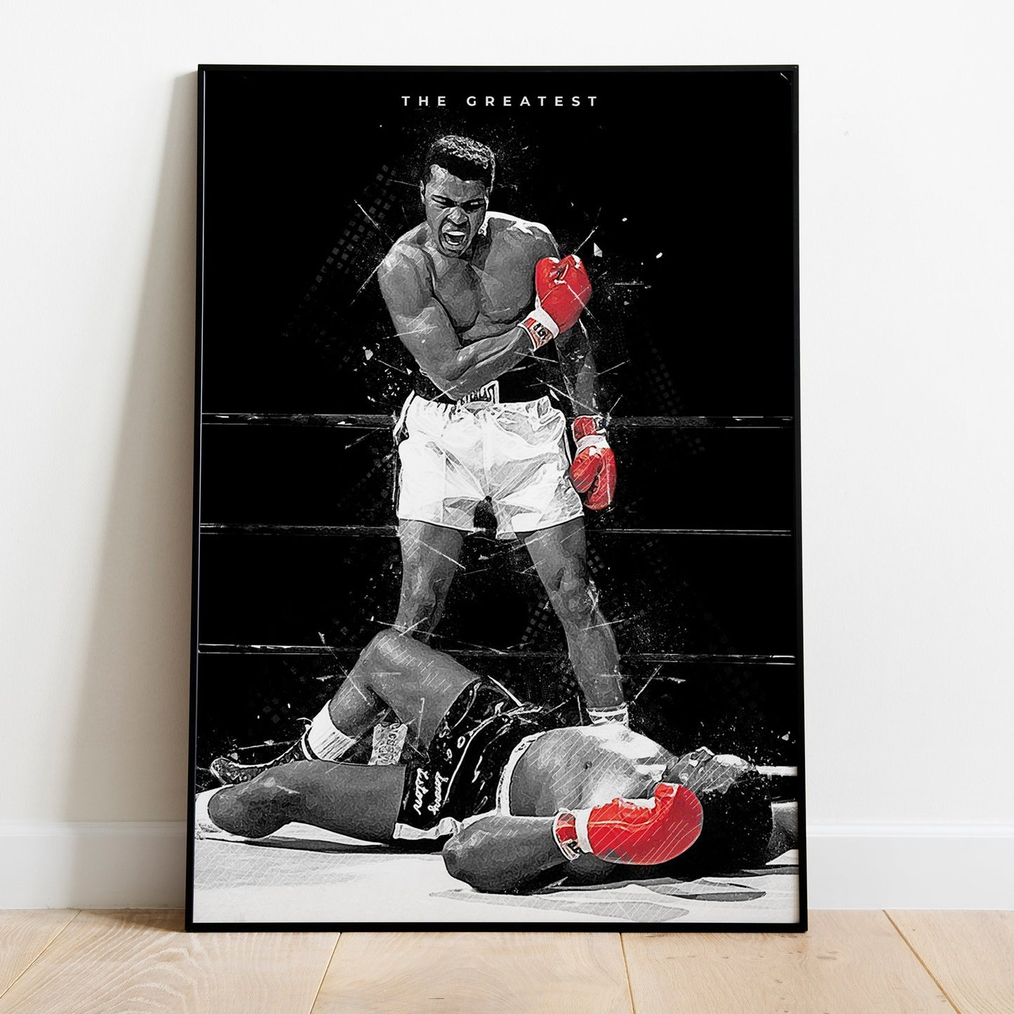 Muhammad Ali - The Greatest Wall Art Poster for Home Office