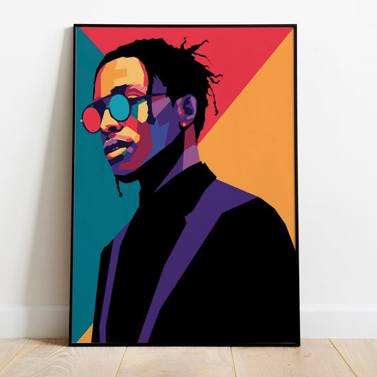 ASAP ROCKY Wall Art Poster for Home Office