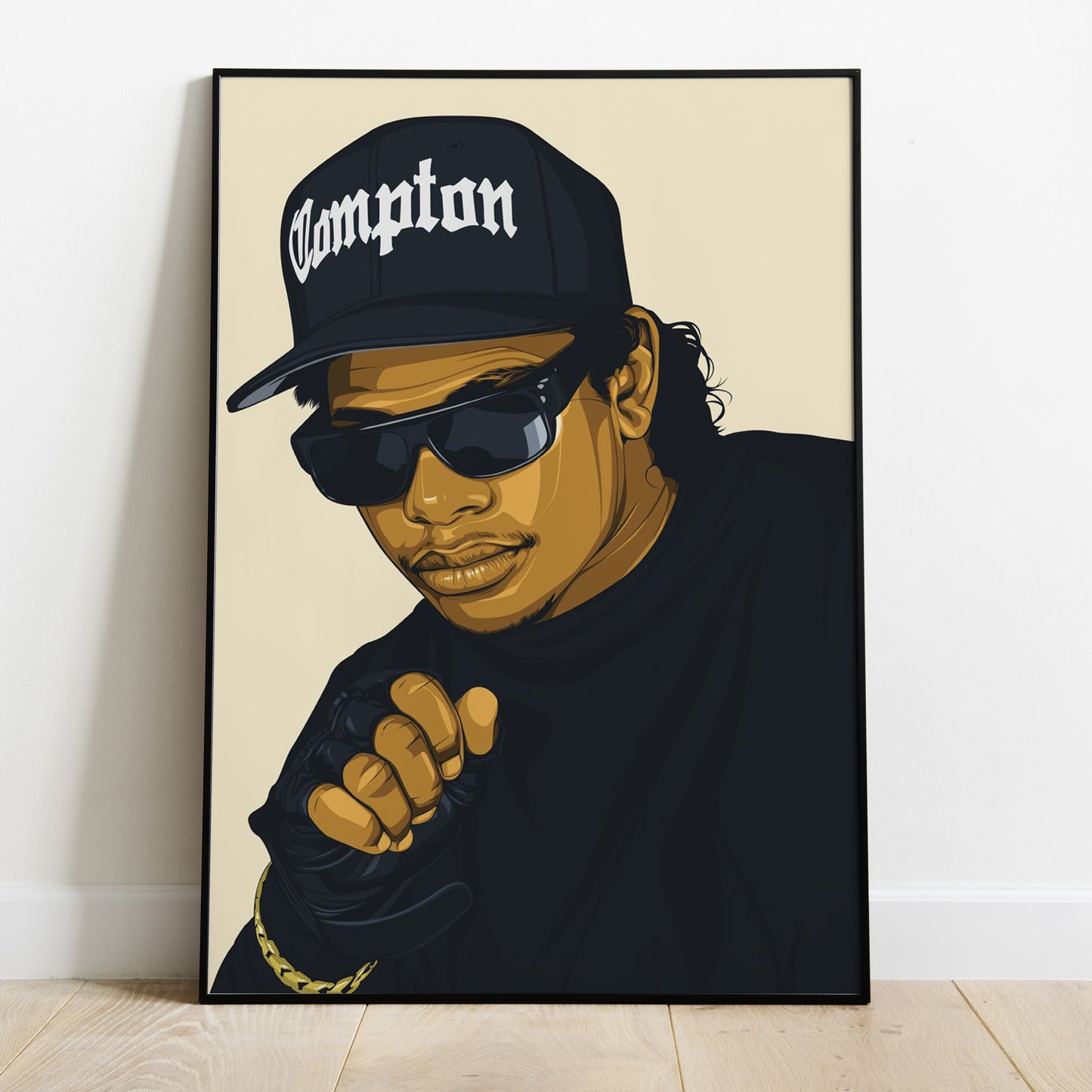 EAZY E Wall Art Poster For Home Office
