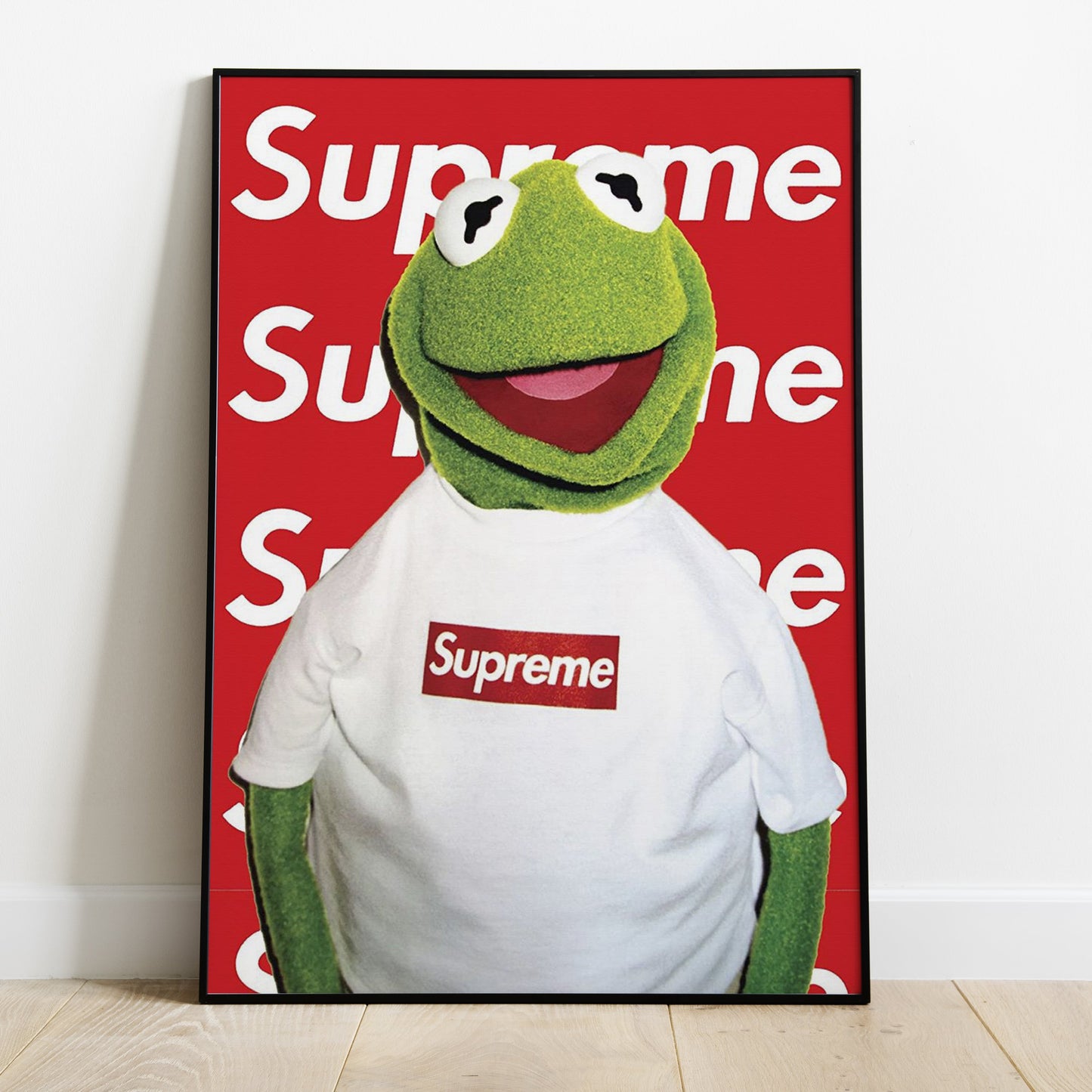 KERMIT THE FROG SUPREME Wall Art Poster For Home Office