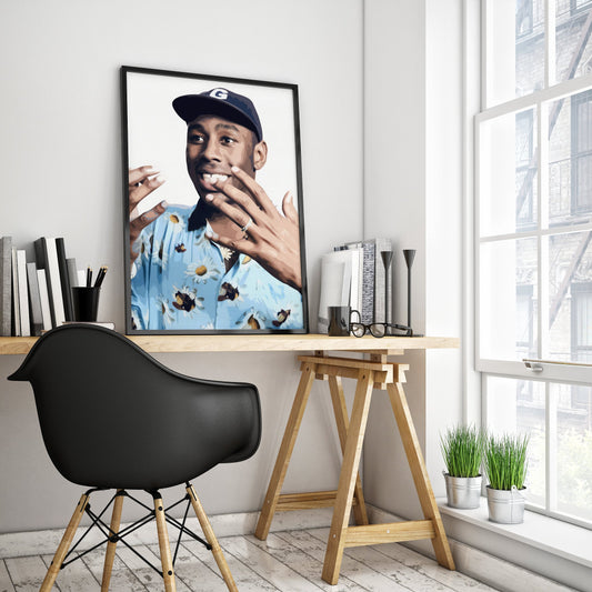 HAPPY TYLER Wall Art Poster for Home Office